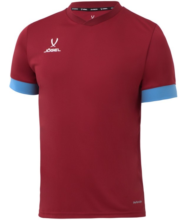 Футболка игровая JÖGEL DIVISION PerFormDRY Union Jersey, гранатовый/голубой/белый (1751888) Футболка игровая JÖGEL DIVISION PerFormDRY Union Jersey, гранатовый/голубой/белый (1751888)