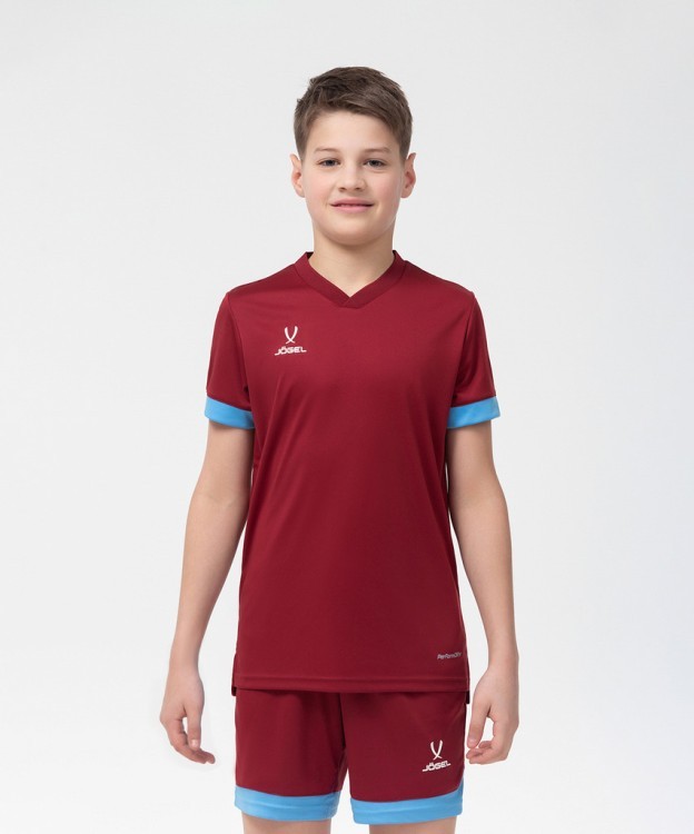 Футболка игровая JÖGEL DIVISION PerFormDRY Union Jersey, гранатовый/голубой/белый (1751888) Футболка игровая JÖGEL DIVISION PerFormDRY Union Jersey, гранатовый/голубой/белый (1751888)