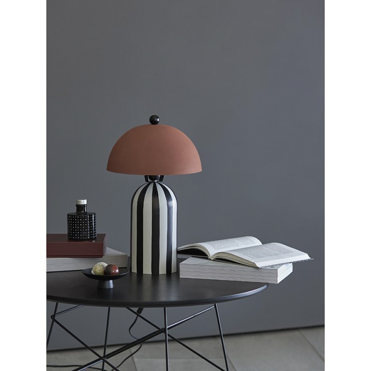 Светильник настольный anniken, D25х38 см, терракотовый (77037)