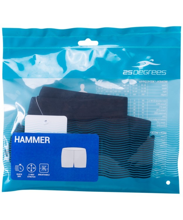 Шорты для плавания Hammer Black, полиамид, детский (784901)