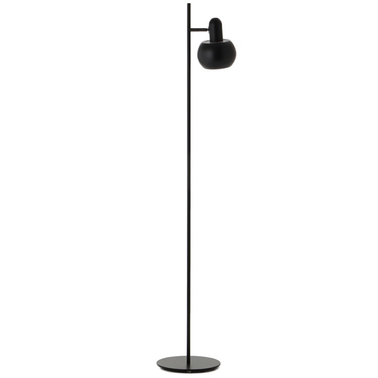 Лампа напольная bf 20 single, 140хD15 см, черная матовая (73295)