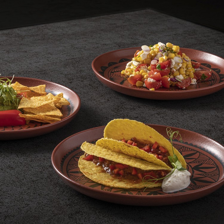 Тарелка SOP161-AZC(SOP161-02821G), 16 см, керамика, Aztec, CASAFINA BY COSTA NOVA