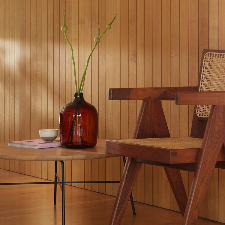 Ваза vessel, 27 см, коричневая (77611)