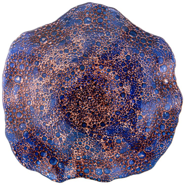 Блюдо "galaxy" blue 30cm без упаковки АКСАМ (339-051)