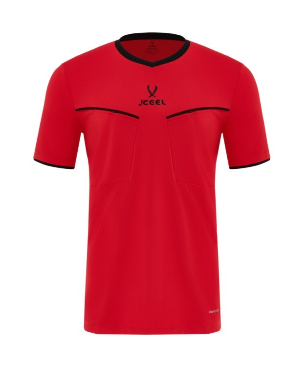 Футболка судейская JOGEL DIVISION PerFormDRY Referee SS Tee 2.0, красный (2133858)