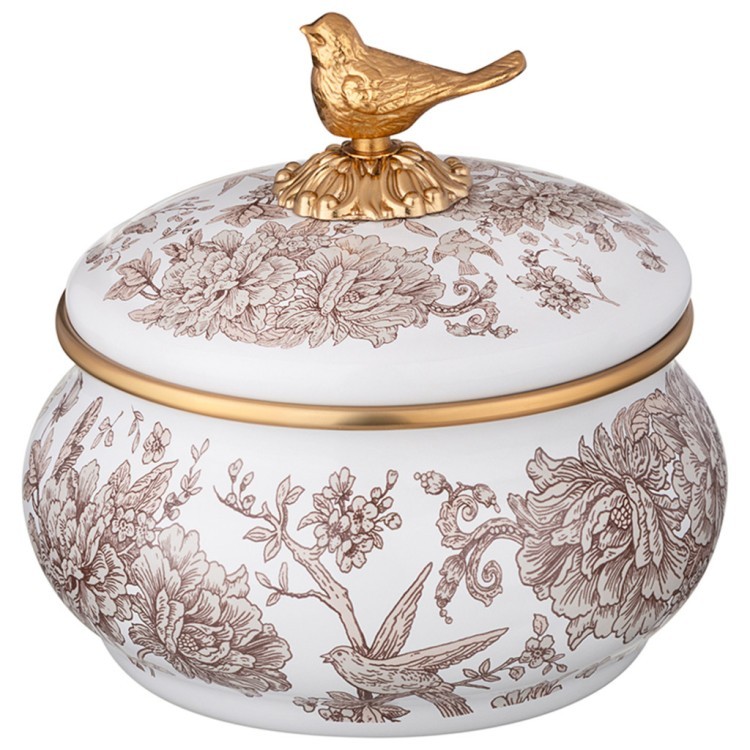 Сахарница lefard эмалированная, серия royal garden 850mл Lefard (950-723)