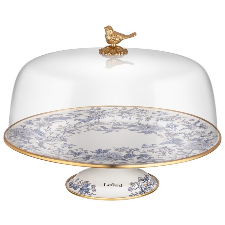 Тортовница lefard с крышкой, серия royal garden, диа.30см Lefard (950-680)