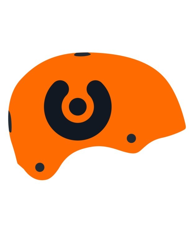 Шлем защитный Tick Orange (1000220)