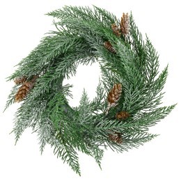 Венок еловый искусственный, диаметр 20-35 см Lefard (844-107)