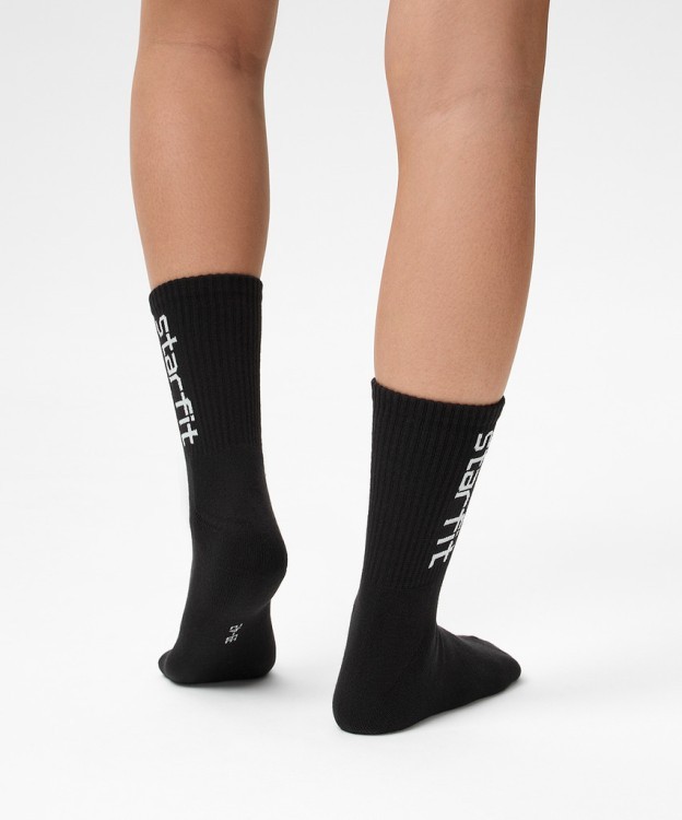 Носки спортивные STARFIT Crew, черный, р. 39-42, 2 пары (2126342)