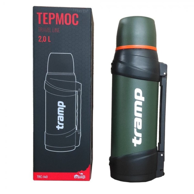 Термос Tramp Travel-2000 оливковый TRC-140 (88097)
