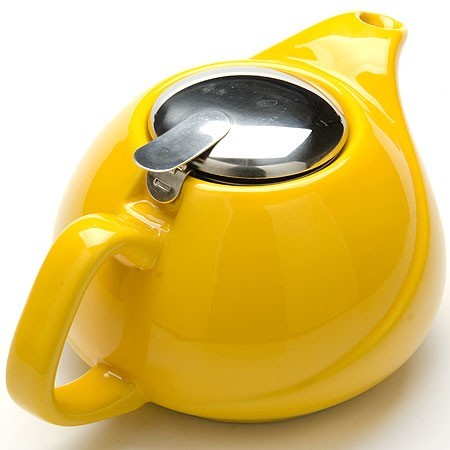 Заварочный чайник керамика 750мл ЖЕЛТЫЙ LR (23057-3)