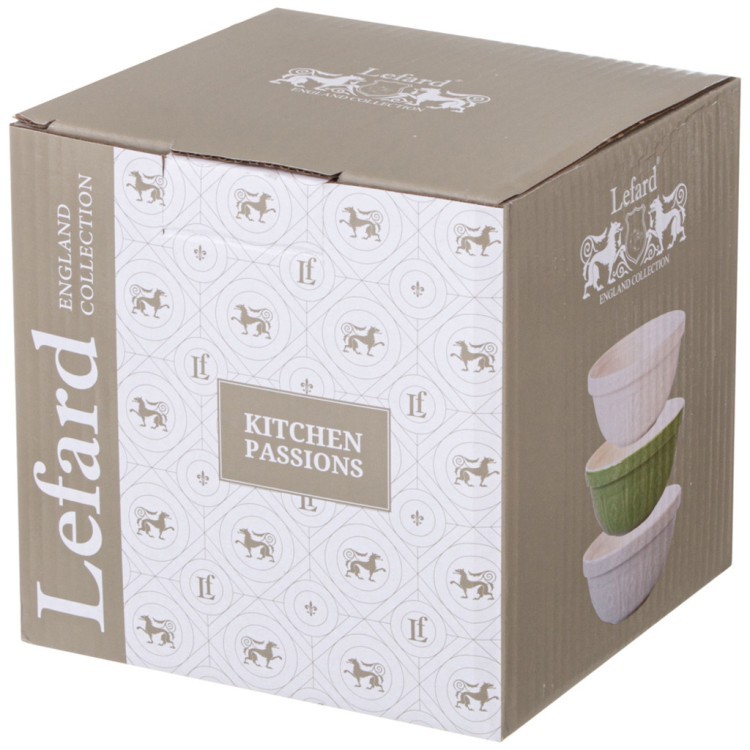 Набор салатников lefard "kitchen passion" 3 шт 14 см Lefard (424-075) Набор салатников lefard "kitchen passion" 3 шт 14 см Lefard (424-075)