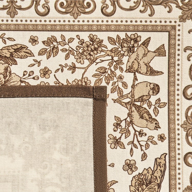 Набор салфеток из 2-х шт "royal garden",40х40см, 100% хлопок ,бежевый ,твил, (850-754-8) 