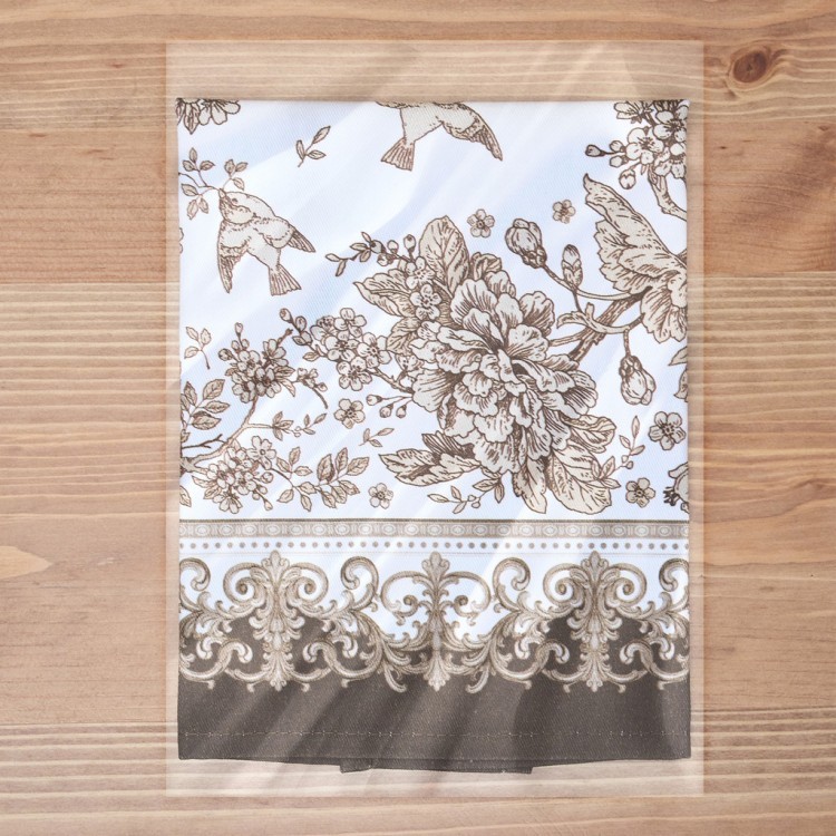 Набор салфеток из 2-х шт "royal garden",40х40см, 100% хлопок ,бежевый ,твил, (850-754-8) 