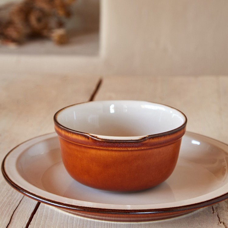 Тарелка AP251-CAR(AP251-00519U), 25.2, керамика, caramel, CASAFINA BY COSTA NOVA
