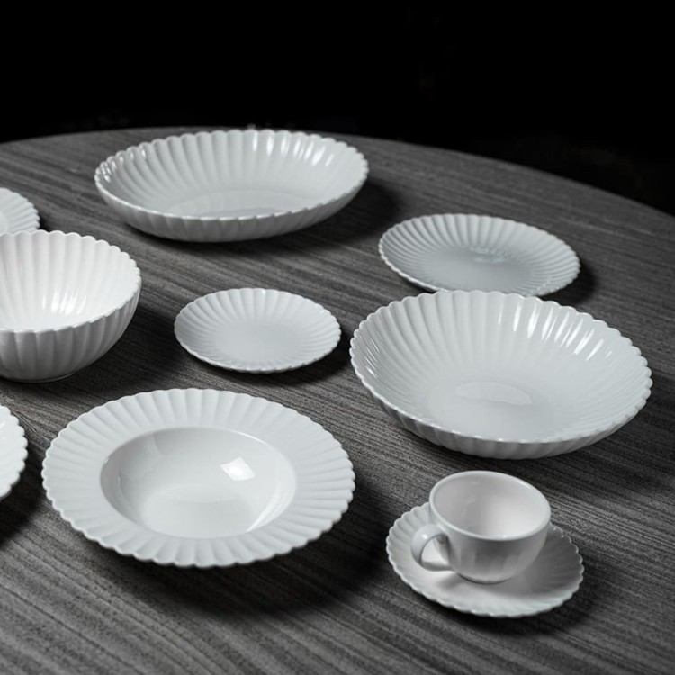 Блюдце BA3273, фарфор, white, ROOMERS TABLEWARE