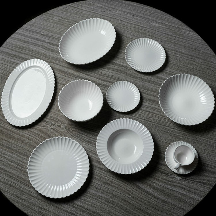 Блюдце BA3273, фарфор, white, ROOMERS TABLEWARE