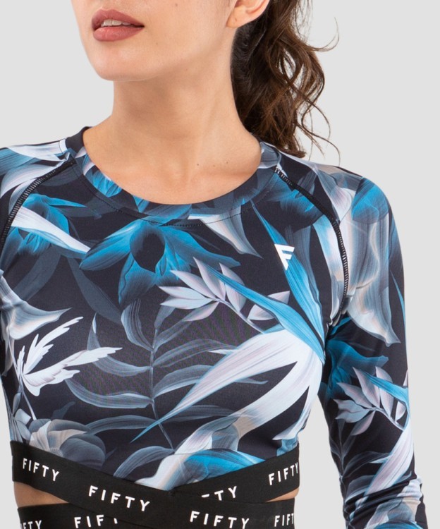 Женская футболка с длинным рукавом Lily FA-WL-0205-978, с принтом (757978)