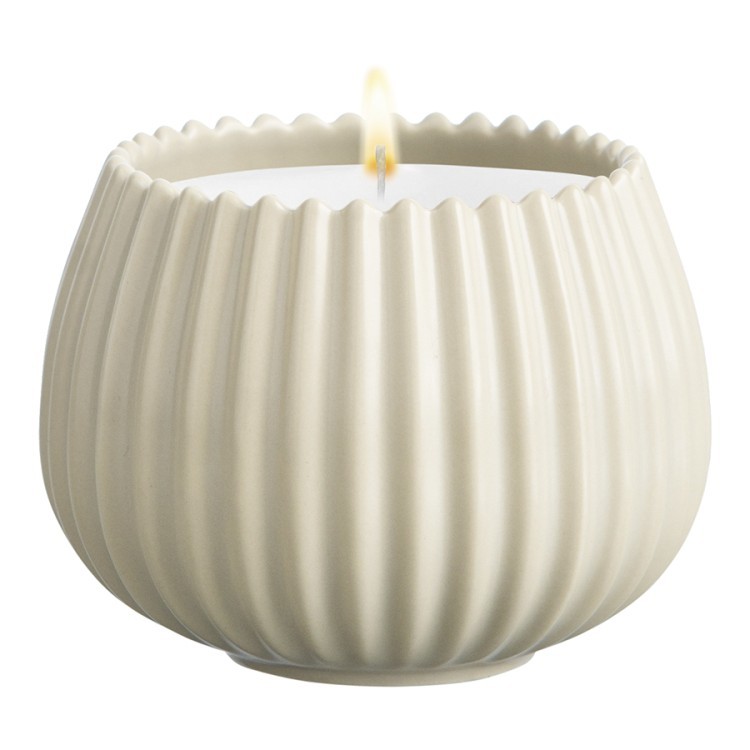 Свеча ароматическая vetiver & black cypress из коллекции edge, бежевый, 30 ч (75668)