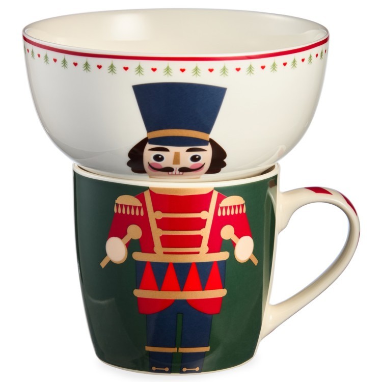 Набор посуды lefard "щелкунчик" 2 пр. (кружка 360мл, салатник 500мл) Lefard (260-1064)