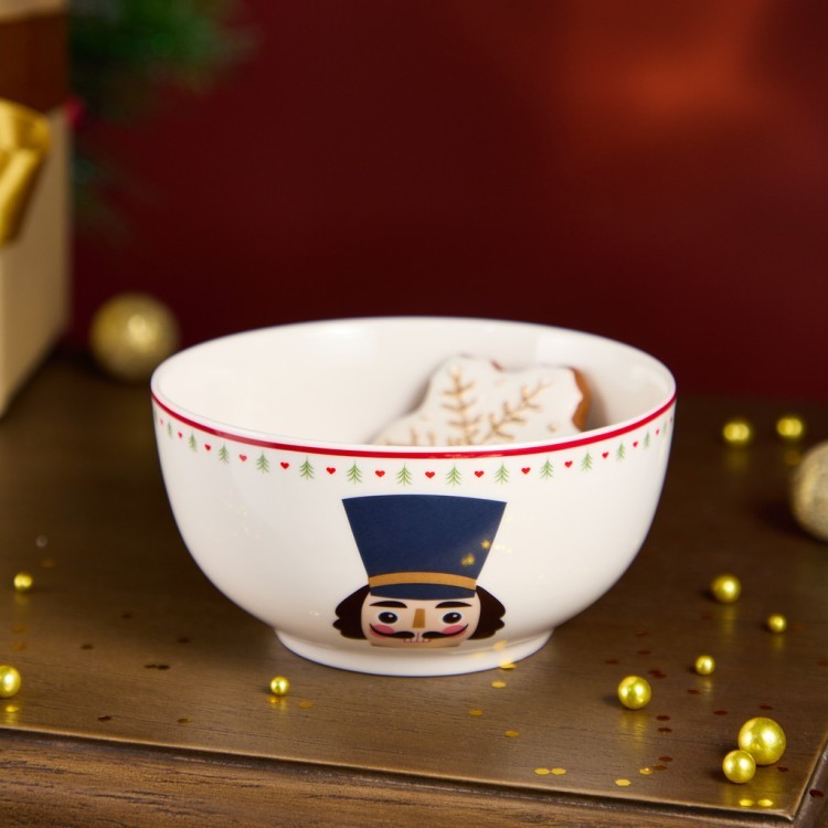 Набор посуды lefard "щелкунчик" 2 пр. (кружка 360мл, салатник 500мл) Lefard (260-1064)