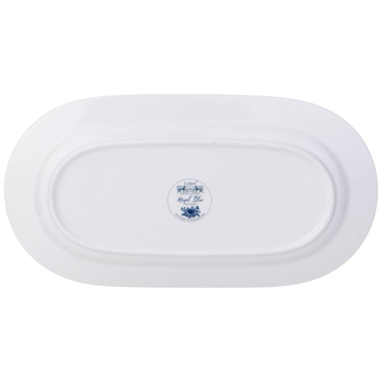 Блюдо овальное lefard "royal blue" 30*16,5*2,5 см Lefard (425-091)