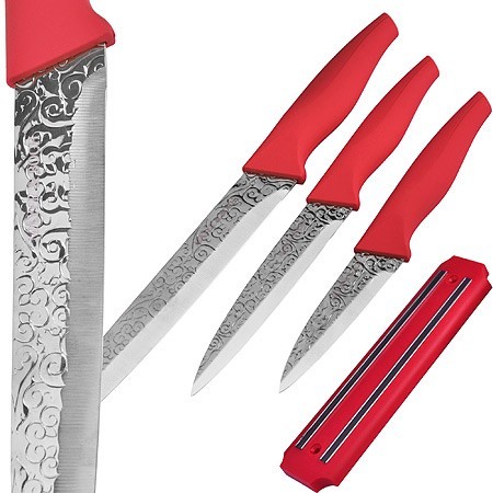 Набор ножей 3 ножа + магнит МВ (24140)