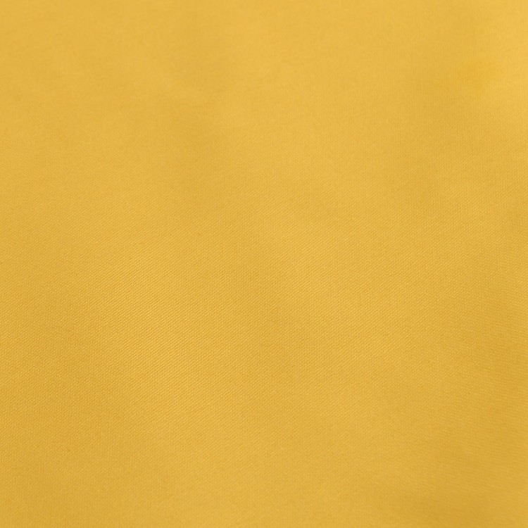 Простыня овальная на резинке из сатина горчичного цвета из коллекции essential, 75х125х20 см (71609)