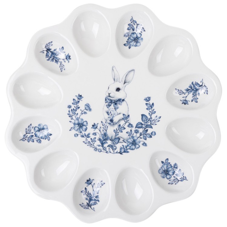 Блюдо для 12 яиц lefard "sunday" 27,5*2 см Lefard (358-2371)