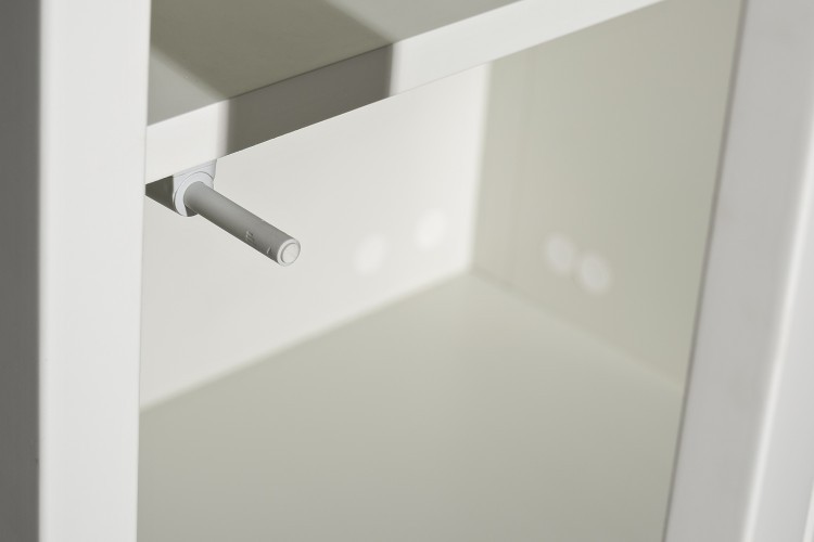 Шкаф-витрина 1 стеклянный фасад с тумбой прикроватной с 2-мя ящиками (TT-00016860)