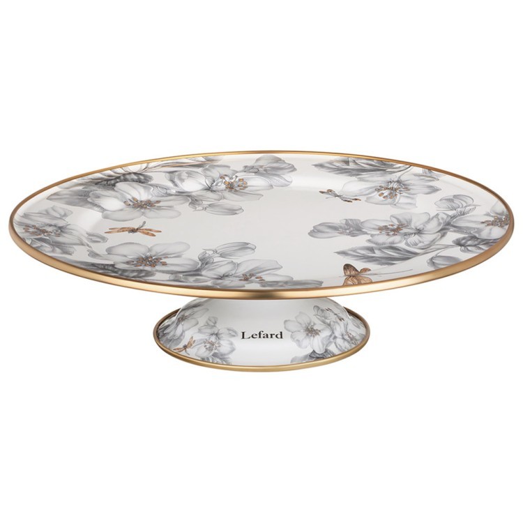 Тортовница lefard с крышкой, серия яблоневый сад, диа.30см Lefard (950-741)