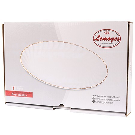 Блюдо сервировочное для подачи керамика 40х25х5 LR (90042-503L)