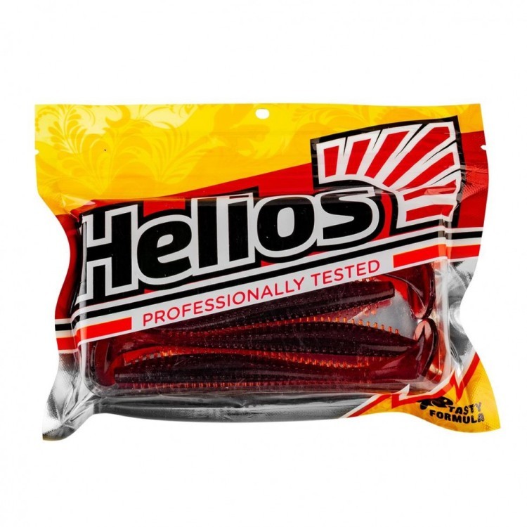 Виброхвост Helios Shaggy 3,35"/8,5 см, цвет Cola 5 шт HS-16-045 (77765)
