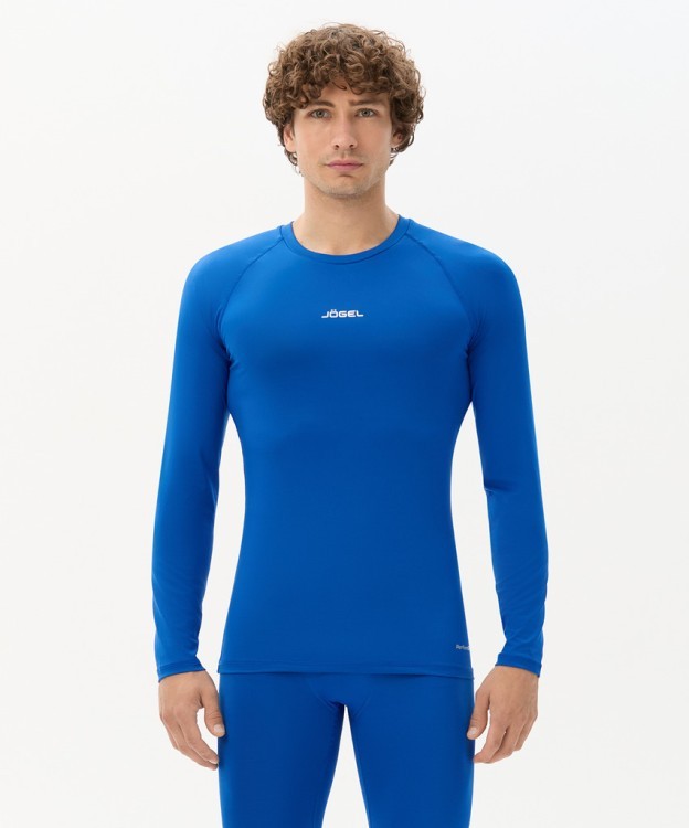 Футболка компрессионная с длинным рукавом JOGEL CAMP PerFormDRY Baselayer LS Tee, синий (2123237)