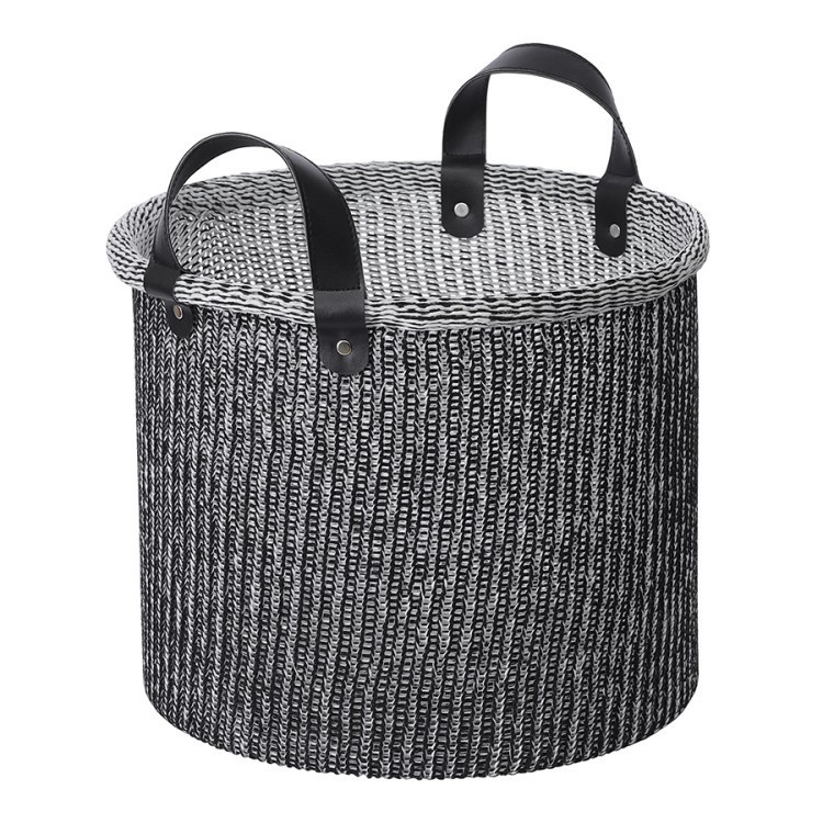 Корзина для хранения sustainable collection, D32х28 см, черная (77678) Корзина для хранения sustainable collection, D32х28 см, черная (77678)