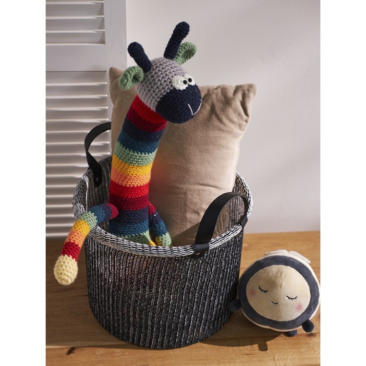 Корзина для хранения sustainable collection, D32х28 см, черная (77678) Корзина для хранения sustainable collection, D32х28 см, черная (77678)