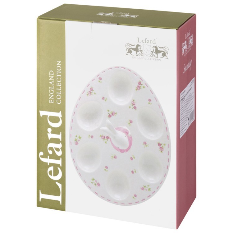 Блюдо для 6 яиц lefard "sunday" 25,5*20*2 см Lefard (358-2383)