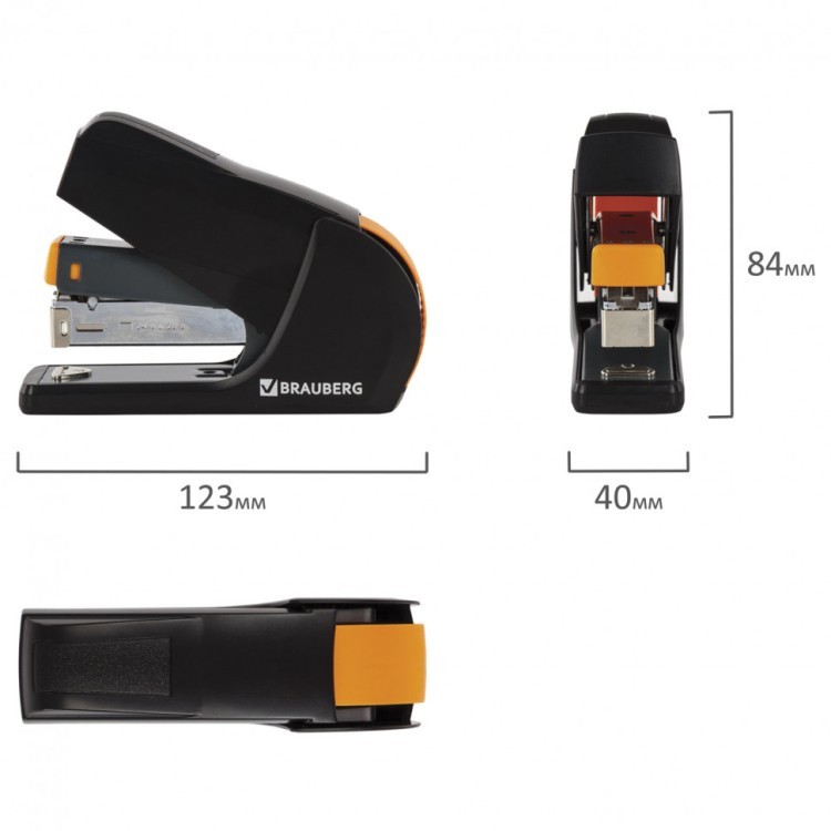 Степлер Энергосберегающий №24/6 26/6 Brauberg "Easy Press" до 25 л без усилий 224348 (1) (89519) Степлер Энергосберегающий №24/6 26/6 Brauberg "Easy Press" до 25 л без усилий 224348 (1) (89519)