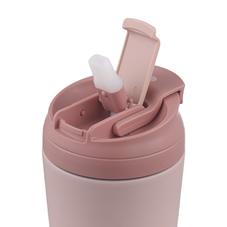 Термокружка sup cup, 350 мл, розовая (74687)