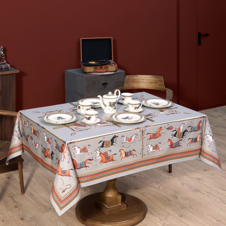 Скатерть "passage" 140х180см ,серый, 100% хлопок,твил c пропиткой Lefard (850-761-2)