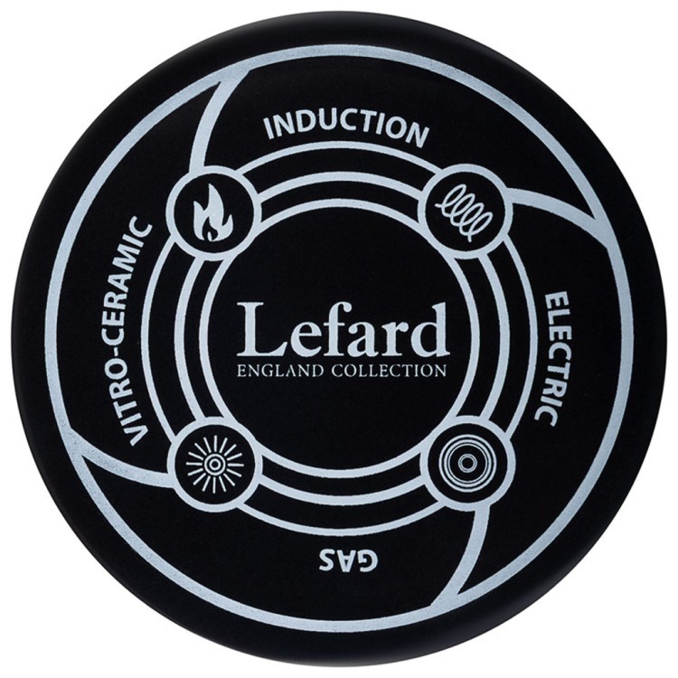 Набор посуды lefard серия royal garden 6пр: кастрюли 2,1л+2,8л (16+18см) и ковш 0,9л (14 см) Lefard (950-779)