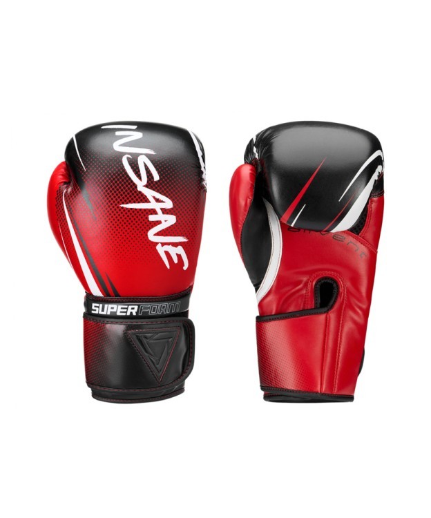 Перчатки боксерские INSANE IMPACT, красный, 16 oz (2115680) Перчатки боксерские INSANE IMPACT, красный, 16 oz (2115680)