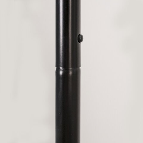 Вешалка для плечиков Радуга-1, 1500х820х390 мм, металл, черная, ВНП 298 Ч/609160 (1) (96628)