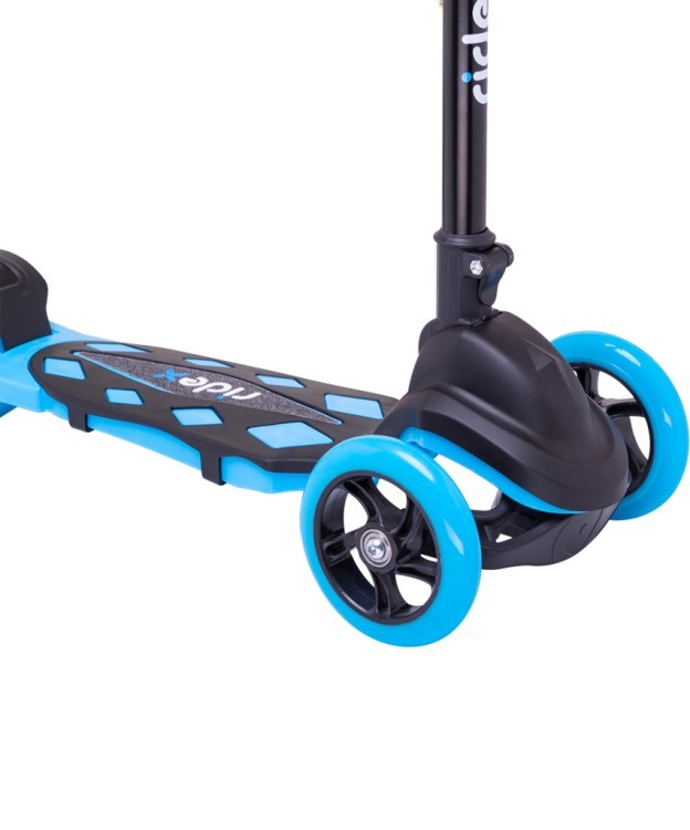 БЕЗ УПАКОВКИ Самокат 3-колесный Ridex Robin 3D, 120/90 мм, неоновый голубой (2096040) БЕЗ УПАКОВКИ Самокат 3-колесный Ridex Robin 3D, 120/90 мм, неоновый голубой (2096040)
