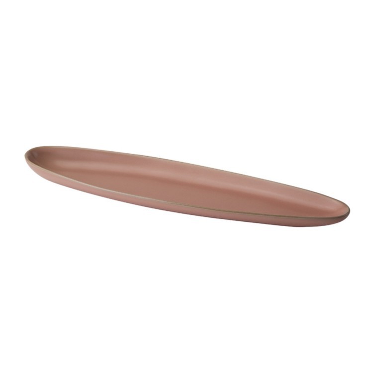 Блюдо L9131-7449UH, каменная керамика, pink, ROOMERS TABLEWARE