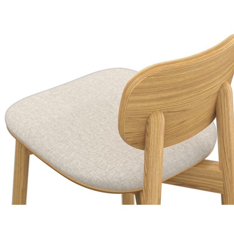 Стул полубарный saga, рогожка, бежевый (76417) Стул полубарный saga, рогожка, бежевый (76417)