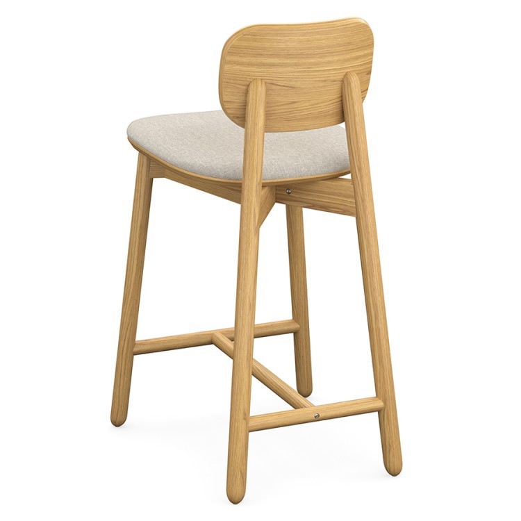 Стул полубарный saga, рогожка, бежевый (76417) Стул полубарный saga, рогожка, бежевый (76417)