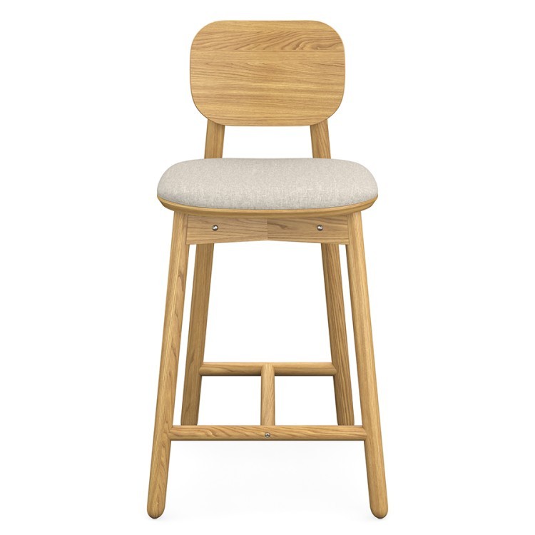 Стул полубарный saga, рогожка, бежевый (76417) Стул полубарный saga, рогожка, бежевый (76417)