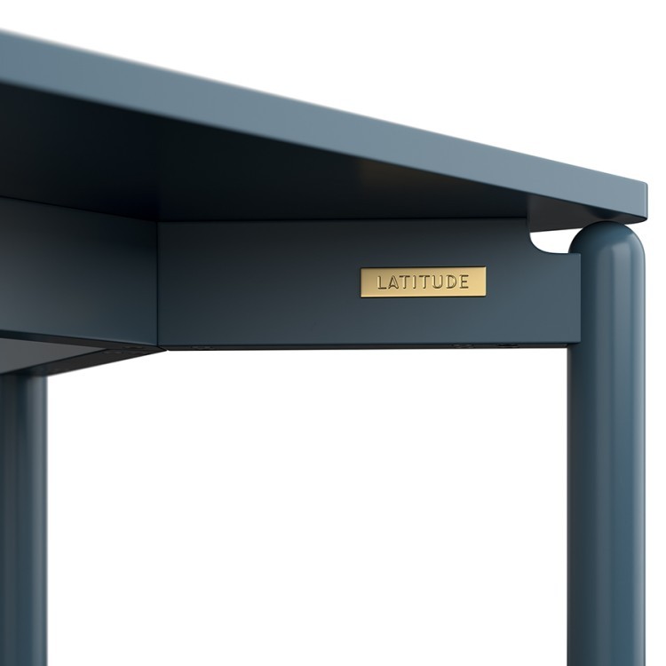 Столик кофейный saga, 50х70 см, сине-зеленый (76393)